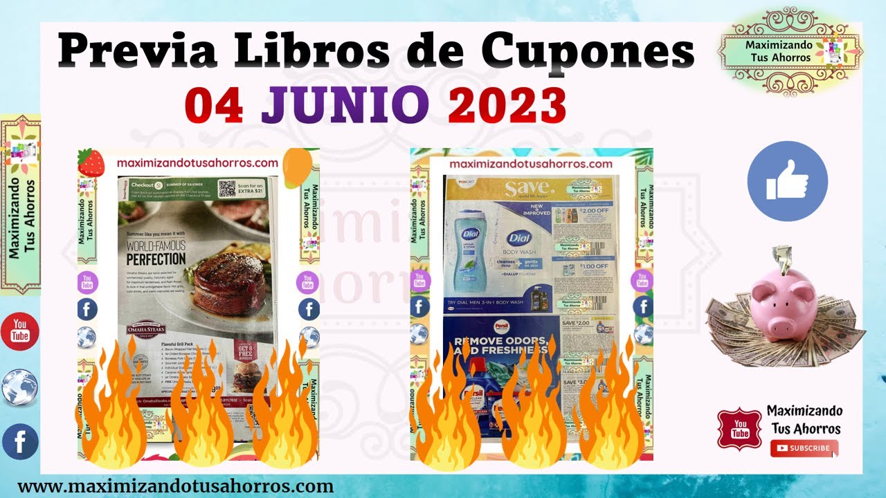 Libros de Cupones 👉🏻6/4/23 Maximizando Tus Ahorros